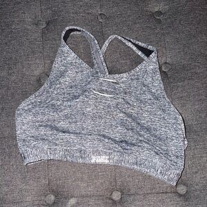 PINK Victoria's Secret Gray Sports Bra